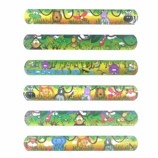 Bracelets Claquants Animaux de la Jungle (120 pi&egrave;ces)