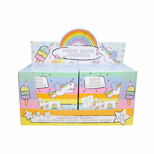 Jeu de Memory Licorne - Pr&eacute;sentoir (12 pi&egrave;ces)