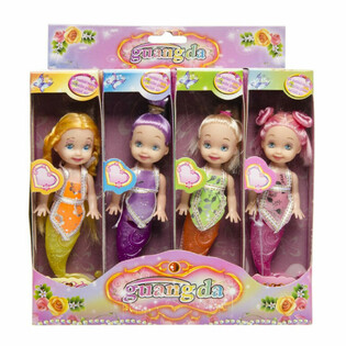 Poup&eacute;es Petite Sir&egrave;ne Mermaid en Pr&eacute;sentoir (16 pcs.)