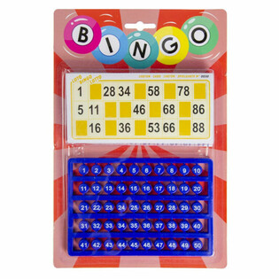 Set de Jeu de Bingo sur Carte (6 pi&egrave;ces)