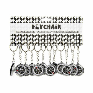 Porte-cl&eacute;s Boussole (48 pcs)