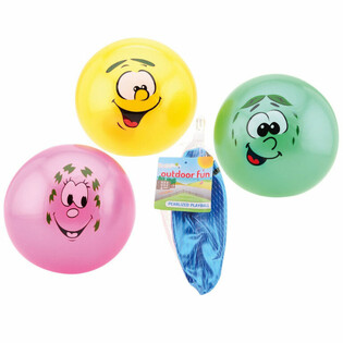 MIX BALLES SMILEY / VISAGES JOYEUX &Oslash;20 cm (36 pcs)