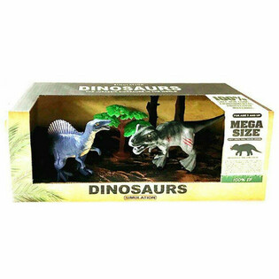 Coffret de jeu Dinosaures en bo&icirc;te cadeau de luxe - 3 pi&egrave;ces