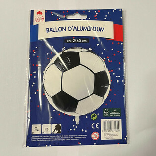 Ballon de Football G&eacute;ant &Oslash; 60 cm (12 pi&egrave;ces)