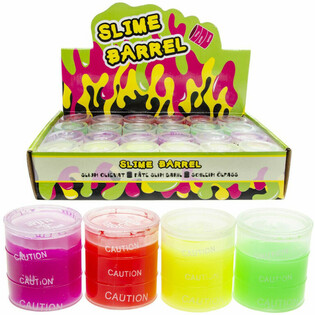 Petit Slime Color&eacute; en Pr&eacute;sentoir (24 pcs)