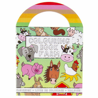 Cahiers de Coloriage Ferme avec Stickers (48 Pi&egrave;ces)