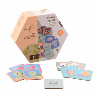 JOUECO - JEU DE M&Eacute;MOIRE FAMILLE THE WILDIES - D&egrave;s 24 Mois (1 pce)