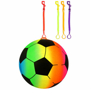 Ballon de Football avec Cordon / Balle Bungee &Oslash;23 cm (24 pcs)