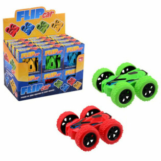 Voiture Friction Flip-Over en Pr&eacute;sentoir (24 pcs.)