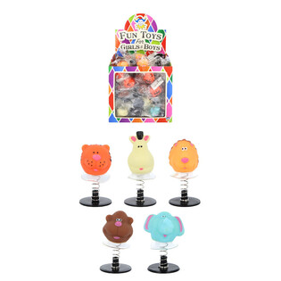 Animaux de la Jungle Sauteurs en Pr&eacute;sentoir (72 pcs)