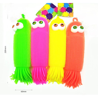 BALLE PUFFER PIEUVRE - 20CM - EN PR&Eacute;SENTOIR (12 pcs.)
