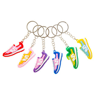 PORTE-CL&Eacute;S BASKETS - COULEURS MIXTES (48 pcs)