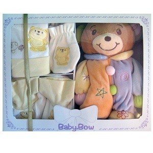 Coffret Cadeau Baby Bow - Ours (4 pi&egrave;ces)